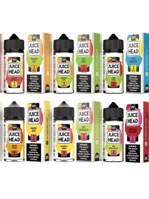 Juice Head Series E-Liquid 100mL (Freebase)