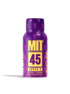 MIT45 Kratom Liquid Shots EXTRA STRONG Purple Super K | 12pc Display Box