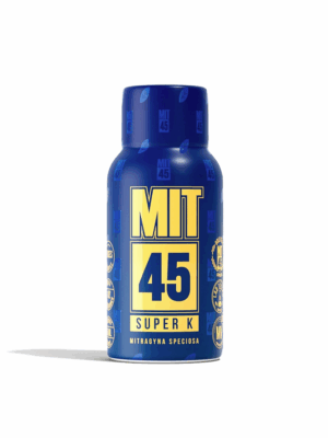 MIT45 Kratom Liquid Shots Special Edition Blue Super K | 12pc Display Box