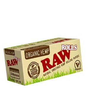 Raw Organic Hemp 5 Meter Rolls