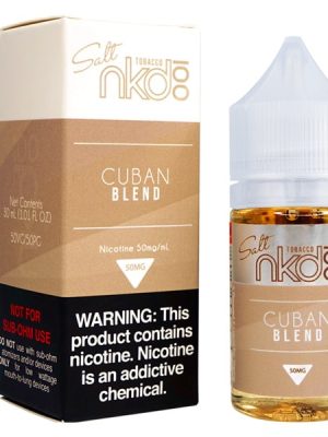 Naked tobacco salt Cuban Blend 30ml