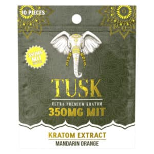 Tusk Kratom Extract 350Mg Mit Mandarin Orange Gammies