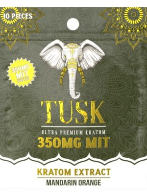 Tusk Kratom Extract 350Mg Mit Mandarin Orange Gummies