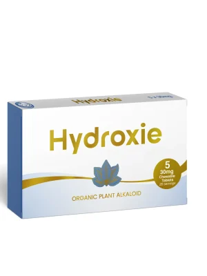Hydroxie 30mg Kratom Extract Tablets (5ct Pack, 20 Packs per Display)