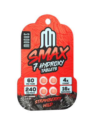 7 Hydroxy SMAX Tablets – 60mg, 4ct, 10 Units
