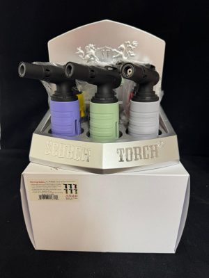 Scorch Torch 61856 – Refillable Butane Torch (6-Pack Display)