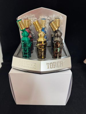 Scorch Torch 61828 – 6″ Swivel Nozzle Butane Torch (Display of 9)