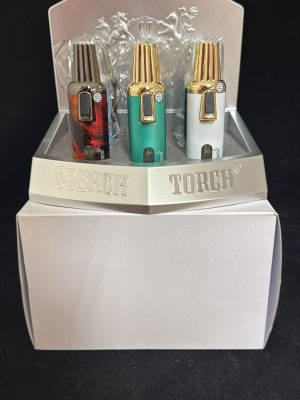 Scorch Torch 61842 – Adjustable Single Jet Flame Torch (9‑Pack Display)