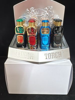 Scorch Torch 61795 – Standing Pencil Torch with Opening Top (12‑Pack Display)