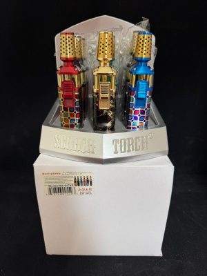 Scorch Torch 61745 – Slim Pen Torch with Adjustable Flame and Safety Lock (9-Pack Display)