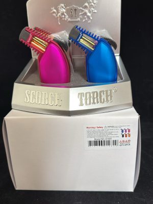 Scorch Torch 61491 X-Series Eclipse Torch – 45° Heavy Duty CNC Turbo Torch (6-Pack Display)